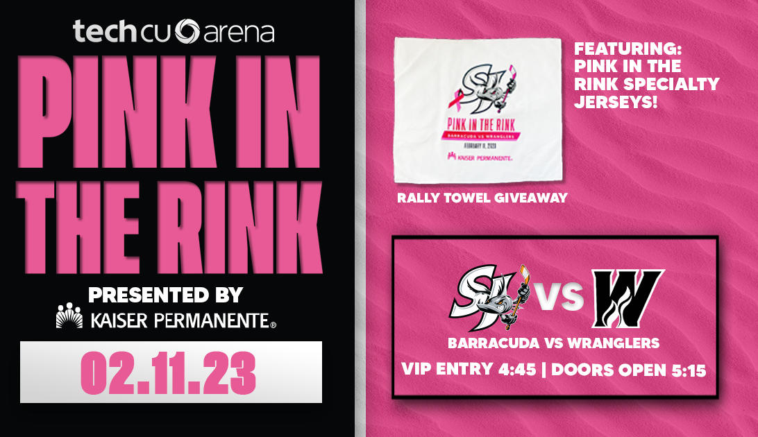 Barracuda Host Online Pink in the Rink Jersey Auction To Benefit
